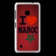 Coque Nokia Lumia 530 I love Maroc 3