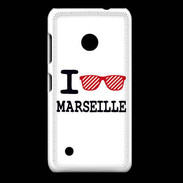 Coque Nokia Lumia 530 I love Marseille 2