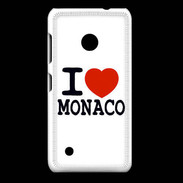 Coque Nokia Lumia 530 I love Monaco