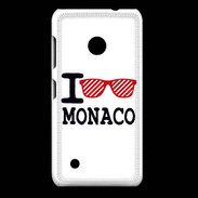 Coque Nokia Lumia 530 I love Monaco 2