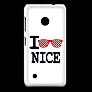 Coque Nokia Lumia 530 I love Nice 2