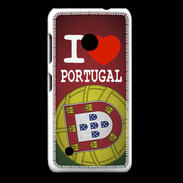 Coque Nokia Lumia 530 I love Portugal 3