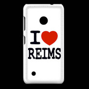 Coque Nokia Lumia 530 I love Reims