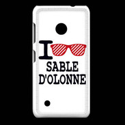 Coque Nokia Lumia 530 I love Sable d'Olonne 2