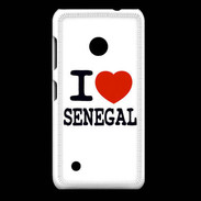 Coque Nokia Lumia 530 I love Sénégal