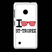 Coque Nokia Lumia 530 I love Saint Tropez 2