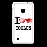 Coque Nokia Lumia 530 I love Toulon 2