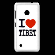Coque Nokia Lumia 530 I love Tibet