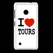 Coque Nokia Lumia 530 I love Tours