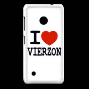 Coque Nokia Lumia 530 I love Vierzon