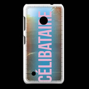 Coque Nokia Lumia 530 Célibataire rose ZG