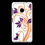 Coque Nokia Lumia 530 motif flora violet
