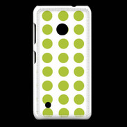 Coque Nokia Lumia 530 pois vert clair