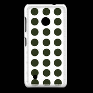 Coque Nokia Lumia 530 pois vert foncé