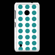 Coque Nokia Lumia 530 pois bleu clair