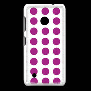 Coque Nokia Lumia 530 pois framboise