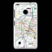 Coque Nokia Lumia 530 Plan de métro de Paris