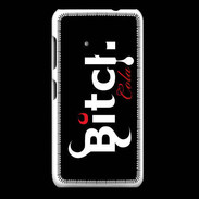 Coque Nokia Lumia 530 Bitch Cola fond noir