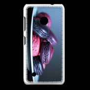 Coque Nokia Lumia 530 Macaron mauve PR 10