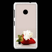 Coque Nokia Lumia 530 Fraise chantilly PR