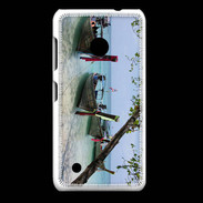 Coque Nokia Lumia 530 DP Barge en bord de plage 2
