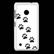 Coque Nokia Lumia 530 pattes de chats/chiens 1