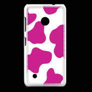 Coque Nokia Lumia 530 vache rose