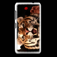 Coque Nokia Lumia 530 Portrait de tigre PB 5
