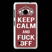 Coque Nokia Lumia 530 Keep Calm Fuck Off Brique