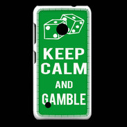 Coque Nokia Lumia 530 Keep Calm Gamble Vert
