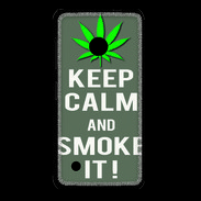 Coque Nokia Lumia 530 Keep Calm Smoke it Gris
