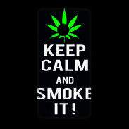 Coque Nokia Lumia 530 Keep Calm Smoke Noir