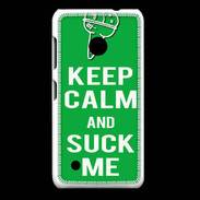 Coque Nokia Lumia 530 Keep Calm Suck me Vert
