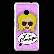 Coque Nokia Lumia 530 Miss Champagne Blonde