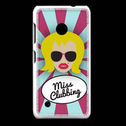 Coque Nokia Lumia 530 Miss Clubbing Blonde