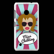 Coque Nokia Lumia 530 Miss Clubbing Rousse