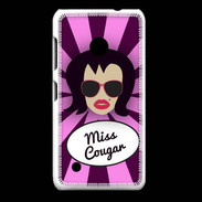 Coque Nokia Lumia 530 Miss Cougar Brune