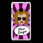 Coque Nokia Lumia 530 Miss Cougar Rousse