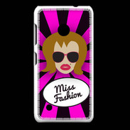 Coque Nokia Lumia 530 Miss Fashion Rousse
