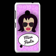 Coque Nokia Lumia 530 Miss Fiesta Brune