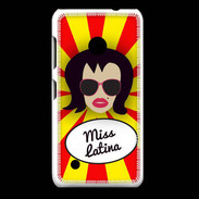 Coque Nokia Lumia 530 Miss Latina Brune
