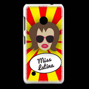 Coque Nokia Lumia 530 Miss Latina Chatain