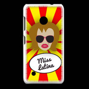 Coque Nokia Lumia 530 Miss Latina Rousse