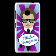 Coque Nokia Lumia 530 Mister Beau gosse Chatain