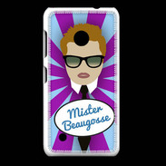 Coque Nokia Lumia 530 Mister Beau gosse Roux