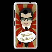 Coque Nokia Lumia 530 Mister Business Brun