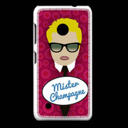 Coque Nokia Lumia 530 Mister Champagne Blond