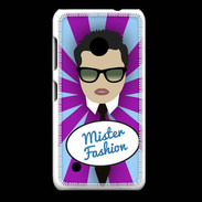 Coque Nokia Lumia 530 Mister Fashion Brun