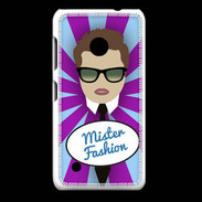 Coque Nokia Lumia 530 Mister Fashion Chatain