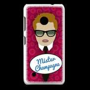 Coque Nokia Lumia 530 Mister Champagne Roux